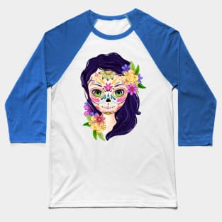 Dia De Muertos Baseball T-Shirt